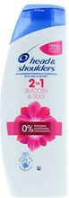 Head & Shoulders Anti Skæl 2 in 1 Shampoo & Balsam - Smooth & Silky - 450 ml