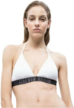 Hvit Calvin Klein Calvin Klein Fixed Triangle Bikini Badetøy