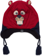 Animal Fam Chi Hat Accessories Headwear Hats Winter Hats Rød Kombi*Betinget Tilbud