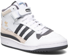 Forum Mid Shoes Høye Sneakers Hvit Adidas Originals*Betinget Tilbud