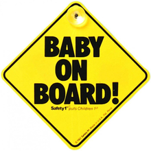 Safety 1st - Bilskylt - BABY ON BOARD