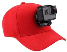 PULUZ® Baseball Cap med Mount til GoPro - Rød