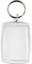 Nyckelringar berlocker, stl. 40x50 mm, 25 st./ 1 frp.