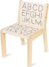 Kid's Chair Sillita Abc Home Kids Decor Furniture Chairs & Stools Beige Lorena Canals*Betinget Tilbud