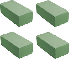 8x Blokken rechthoekig groen steekschuim/oase nat 23 x 11 x 8 cm