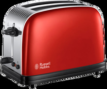 Colours Red 2 Slice Toaster