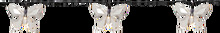 Solcells-ljusslinga Papillon