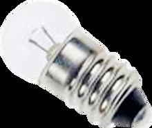 Glödlampa E10 3w 12v 5-pack