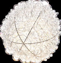 Dekorationsboll av tråd, 30 cm
