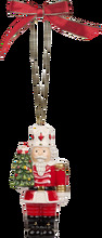 Julgransdekoration Nutcracker with Tree Christmas Tree höjd 10.5 cm