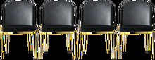 Set med stolar Dore (4 st.)