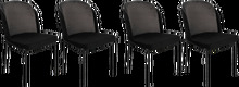 Set med stolar (4 st.) - Dore