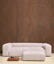 Wenju soffa 3-sits Greige chenille
