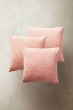 COUSIN kuddfodral 3-pack 45x45 cm Rosa