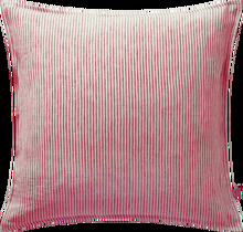 ALINA kuddfodral 50x50 cm Cerise/naturvit