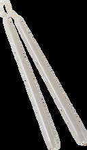 VICKAN PEARL antikljus 2-pack - höjd 35 cm Antikvit