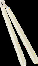VICKAN PEARL antikljus 2-pack - höjd 35 cm Elfenbenvit