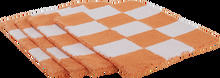 KIO CHECK bordstablett 4-pack - ekologisk Ljusrosa/orange