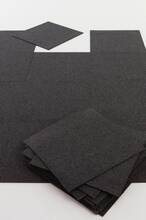 SIERRA TILE textilplatta heltäckningsmatta 20-pack Mörkgrå