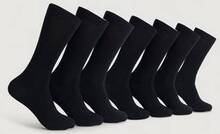 Resteröds Toalettmappe med sokker, Travel Bag Socks Bamboo 7-pk Svart