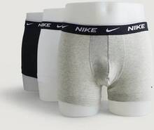 Nike Boxershorts Everyday Cotton Stretch Trunk 3-pk Svart