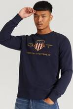 Gant Sweatshirt Archive Shield C-Neck Blå
