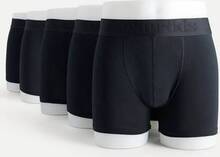 Resteröds Boxershorts i økologisk bomull 5-pk Svart