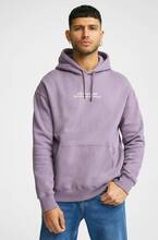 Lee Huvtröja Logo Loose Hoodie Lila