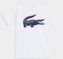 Lacoste T-Shirt Big Logo T-Shirt Vit