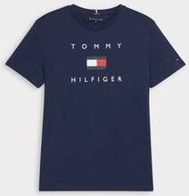 Tommy Hilfiger T-shirt TH Logo Tee S/S Blå