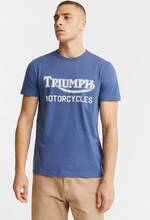 Triumph T-shirt Barwell Tee Blå