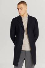 Studio Total Frakk Lambton Wool Coat Blå