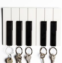 Zestaw 5 breloczków z wieszakiem na klucze Key Piano