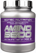 Scitec Amino 5600 - 500 kapsler - Aminosyrer