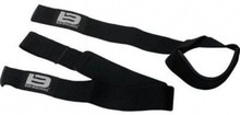 Better Bodies Lifting Straps, svarte drareimer