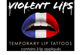 Frankrijk lip tattoo