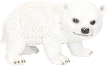 IJsbeer beeldje wit type 2 19 cm