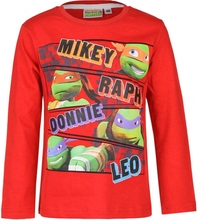 Ninja Turtles t-shirt rood