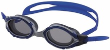Professionele zwembril UV bescherming voor volwassenen blauw