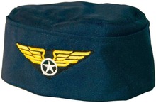 Stewardess verkleed hoedje