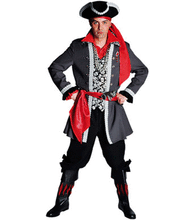 Luxe piraten kostuum voor heren