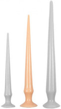 Long Dildo Tail Flex Flesh 43 cm Ekstra lang analdildo