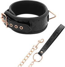 Black Edition Premium Vegan Leather Collar Halsbånd og bånd