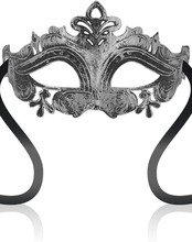Ohmama Masks Venetian Eyemask Silver Mask