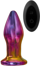 Glamour Glass Remote Vibe Plug Analplugg i glass