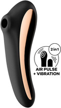 Satisfyer Dual Kiss Black Air pressure vibrator