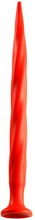 Stretch Worm Long Dildo Red 40cm Ekstra lang analdildo