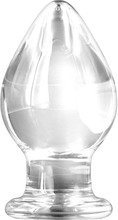 NS Novelties Knight Glass Buttplug 13 cm Analplugg i glas
