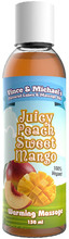Juicy Peach Sweet Mango Warming Massage 150ml Massageolja