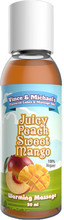 Juicy Peach Sweet Mango Warming Massage 50ml Hierontaöljy